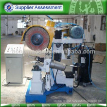 Polishing machine for steel utensil tableware